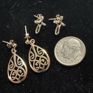 925 silver earrings